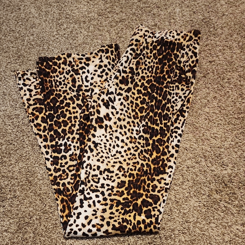 Daytrip Leopard Print Flare Pants